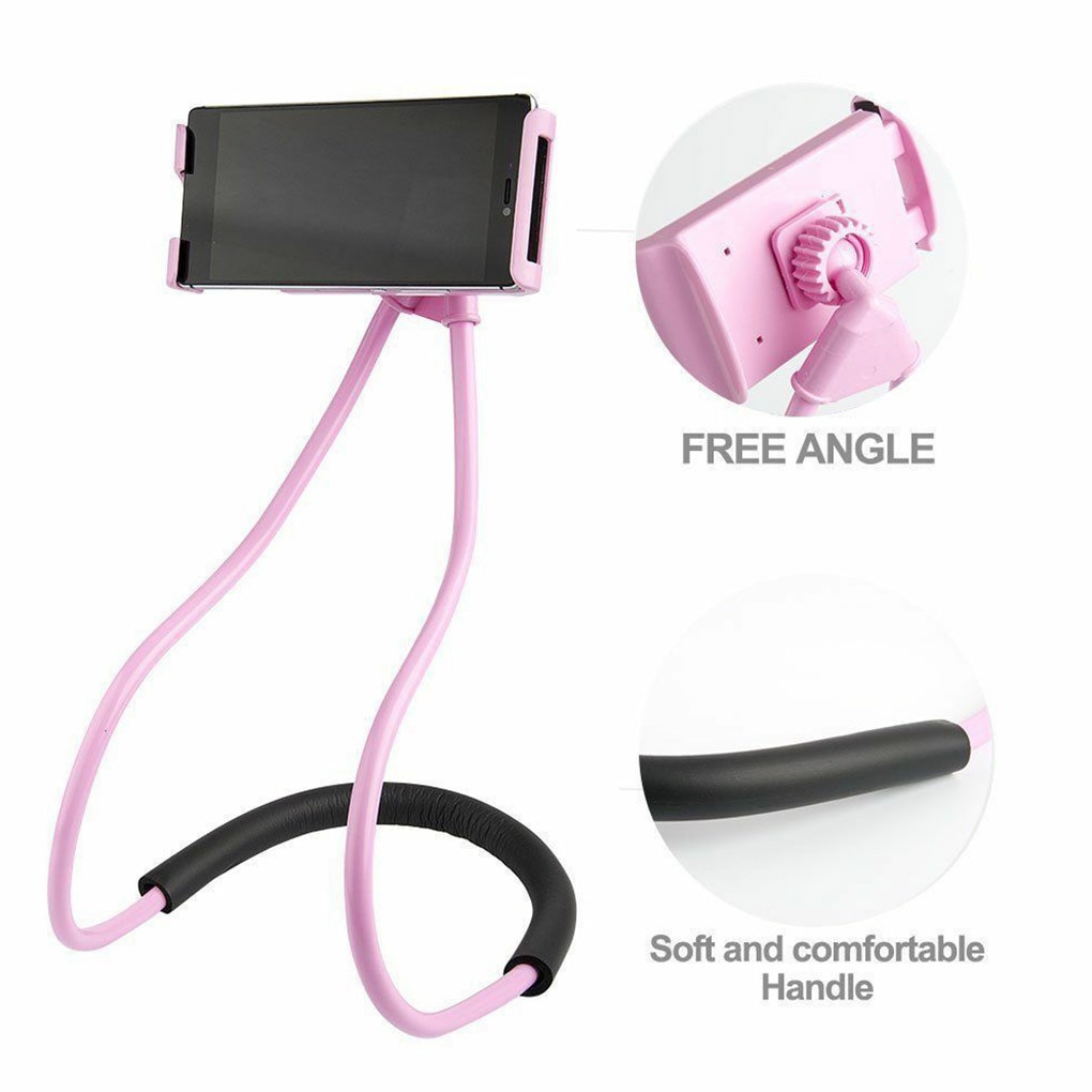 Soporte Flexible para teléfono móvil, soporte Flexible de 360 grados para colgar en el cuello, para Huawei, 1 unidad