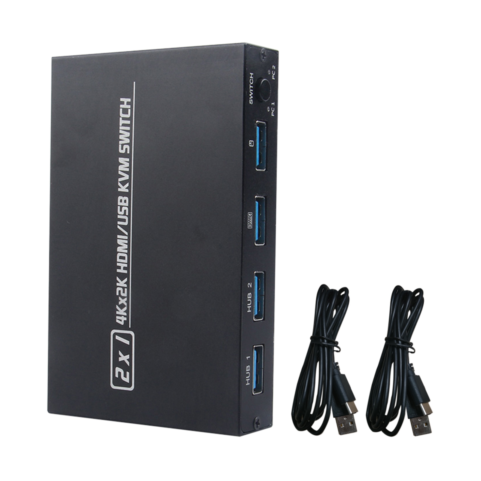 Portable Printer With 2 USB Cables For Computers Engine Room Home Shared Keyboard Switcher Box TV Office Mouse Laptops Universal