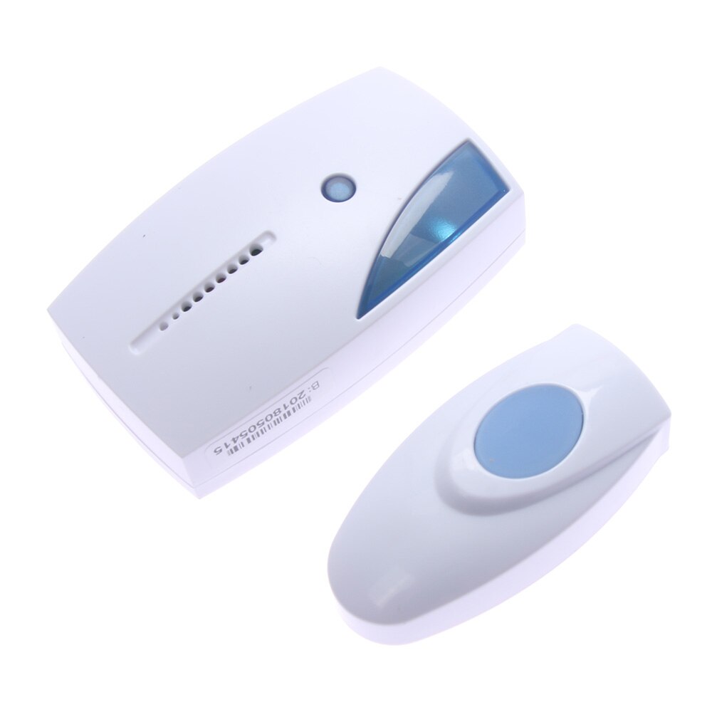 Wireless Door Bell Home Cordless Portable 100M Range Digital Doorbell With LED indicator Wireless Doorbell Receiver