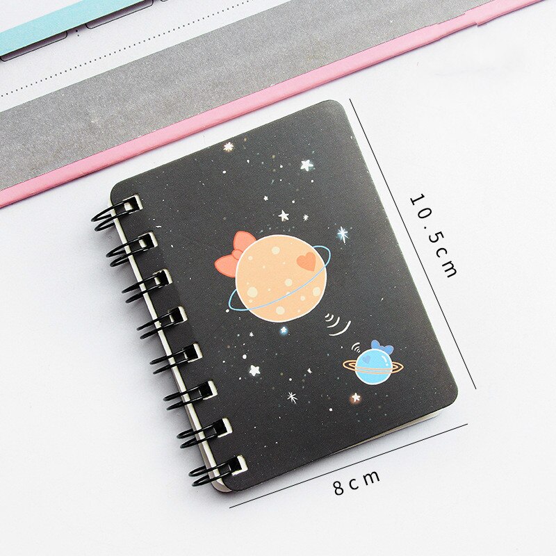 Kleine Spoel Boek Draagbare Notebook Leuke Avocado Rollover Mini Notepad Dagboek Briefpapier School Kantoorbenodigdheden Lege Innerlijke Pagina