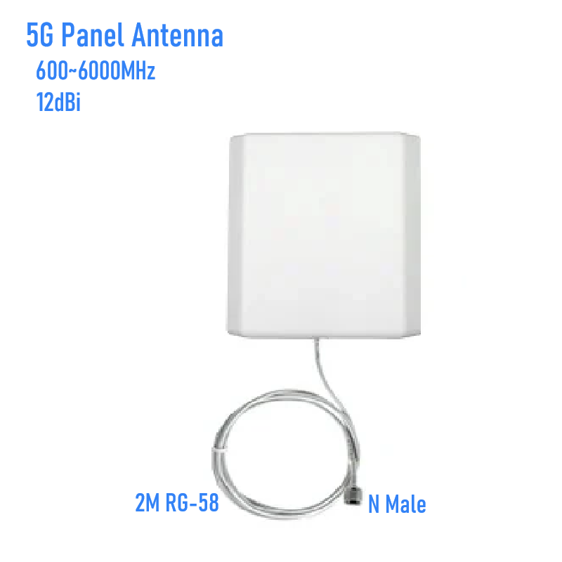Ceiling Indoor Interior Directional Omni Antenna 700 2700 3800 MHZ 2G 3G 4G 5G WIFI for Router CPE Amplifier Booster: US Plug
