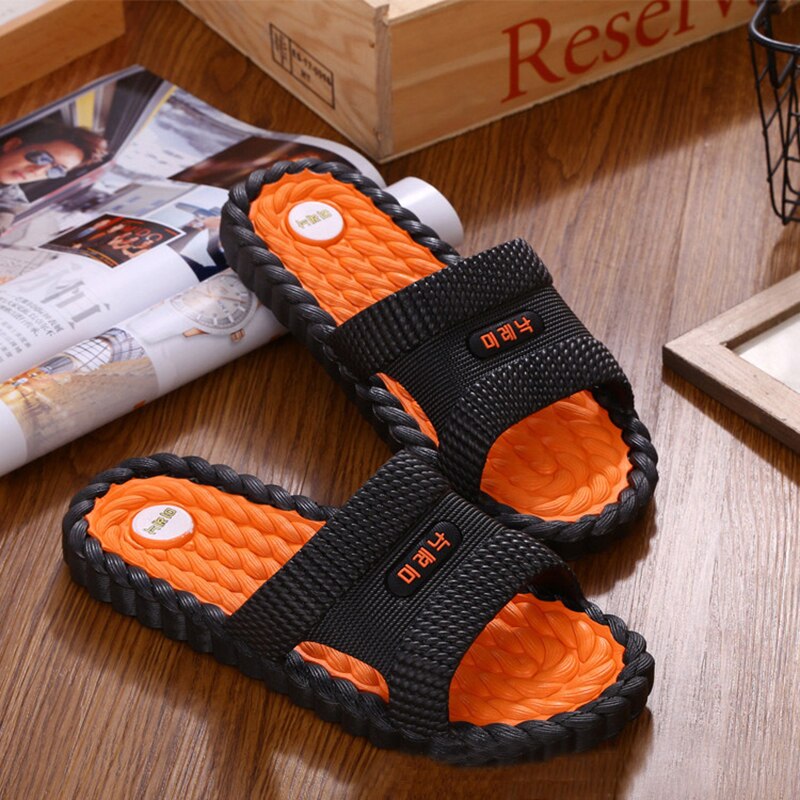 Zomer Mannen Slippers Zachte Zool Slippers Platte Slides Schoenen Voor Vrouwen Lichtgewicht Sliders Antislip Badkamer Sandalen schoenen