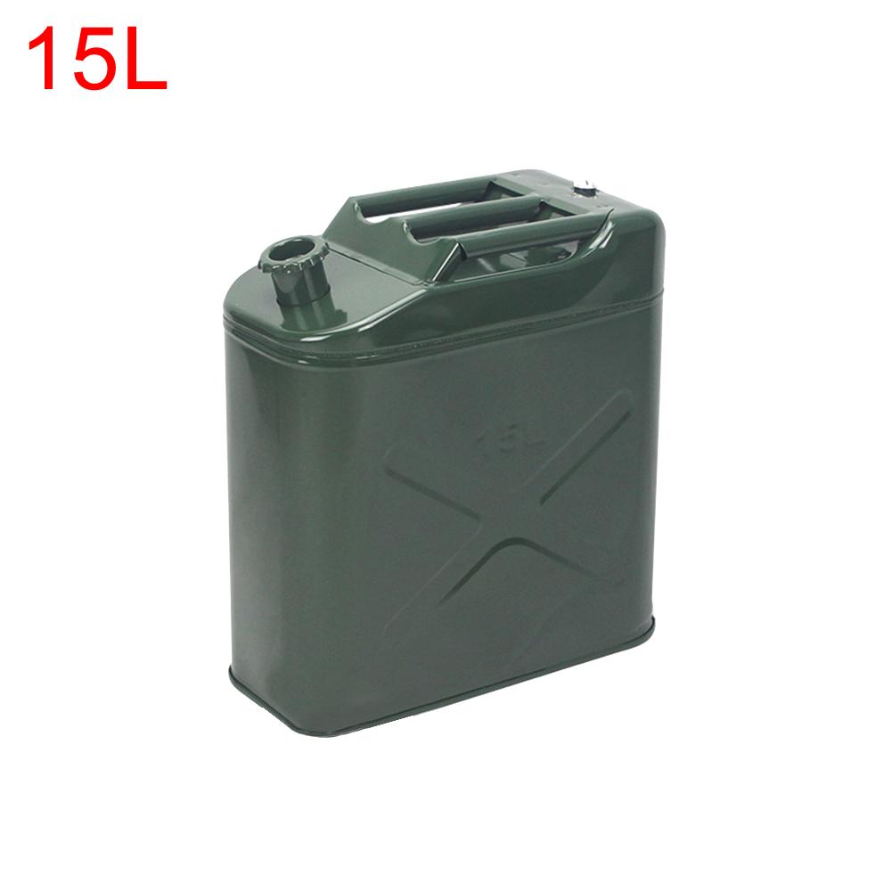 Car Truck Motorcycle Off-road Petrol Cans Spare Oil Storage Leak-proof Fuel Tank Gasoline Bucket Can Oil Drum 5/10/15/20L: 15L