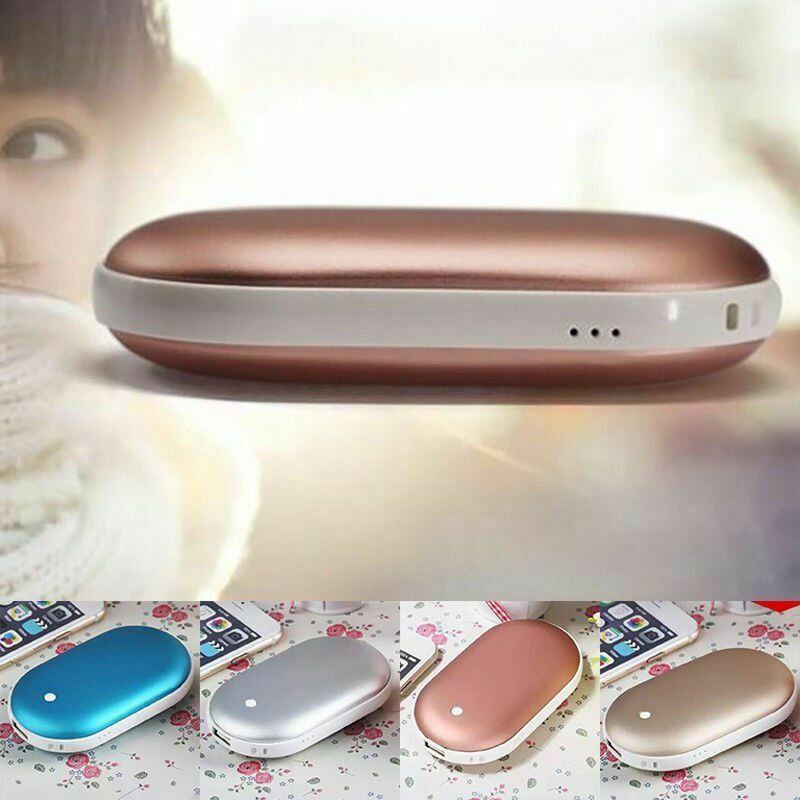 4000 Mah Mini Handwarmer Usb Opladen Pocket 5V/1A Telefoon Power Bank Lange Levensduur Draagbare Winter body Handy Warmer Hand Heater