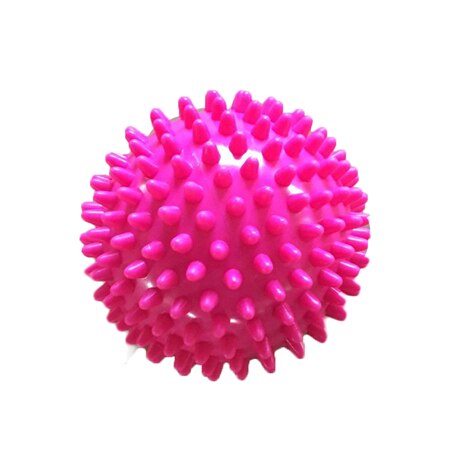 7.5 CM Fitness Pijn Stress Trigger Punt Knoop Massage Bal Crossfit Spier Relief Gereedschap Yoga Oefening Training Lacrosse Ballen: Roze