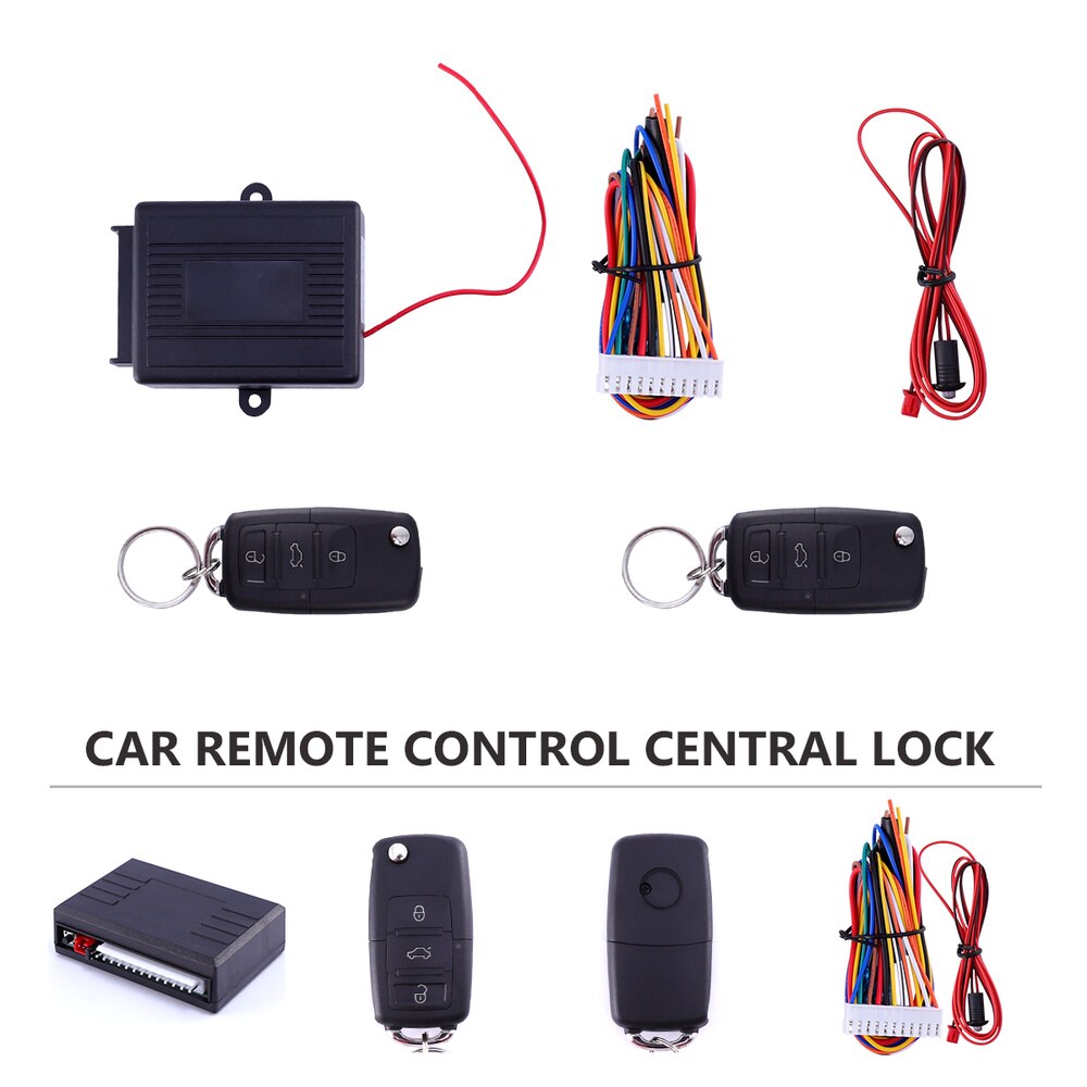 Anti Theft Auto Alarm System mit Keyless Entry Remote Zentrale Schloss Sicherheit System