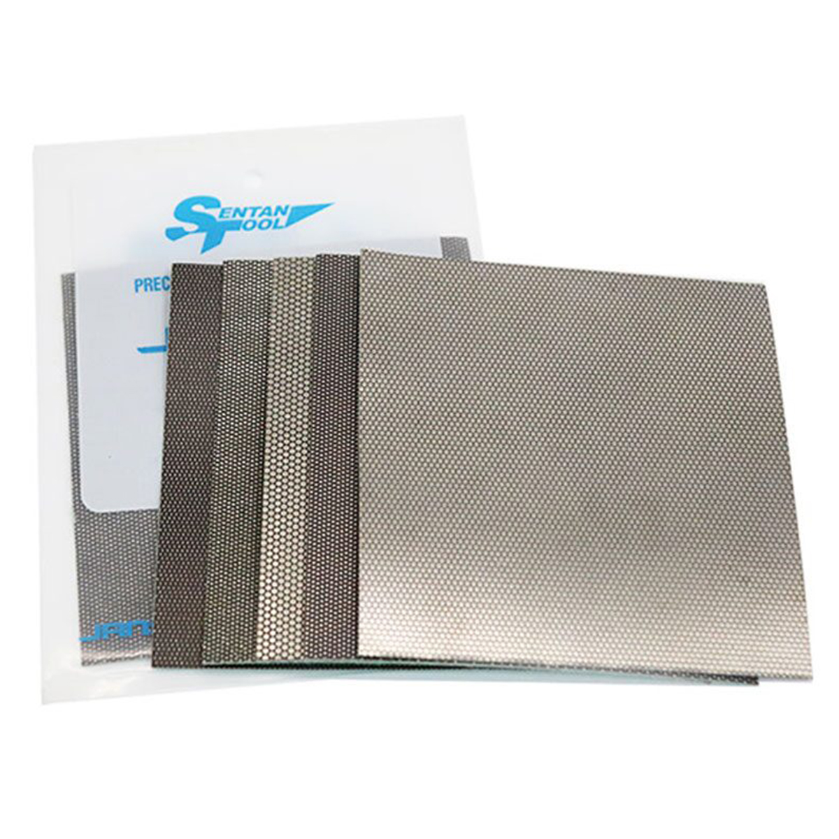 Papel de lija de lámina de cobre de tela de esmeril de diamante cuadrado de 100x100mm 50x100mm para molde de aleación de acero vidrio Jade molienda DIY