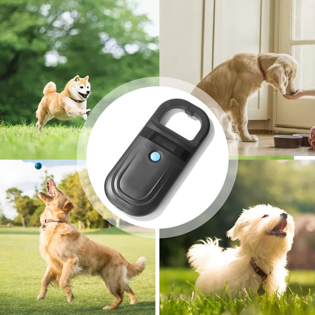 Portable Pet Scanner Pet ID Reader 134.2Khz Chip Transponder RFID Handheld USB Dog Cat Microchip Scanner