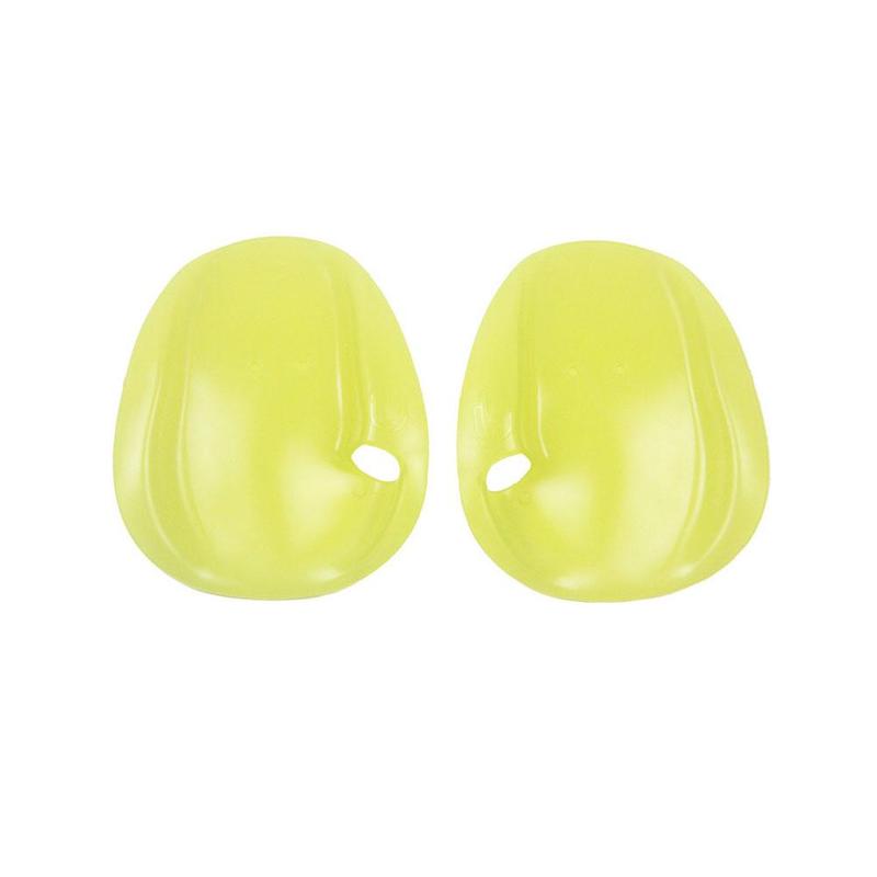 Rękawice do pływania dla dorosłych młodzieży przezroczyste ręczne pomocnicze rękawice pomocnicze sprzęt treningowy wiosła pływanie X0B9: YELLOW / S