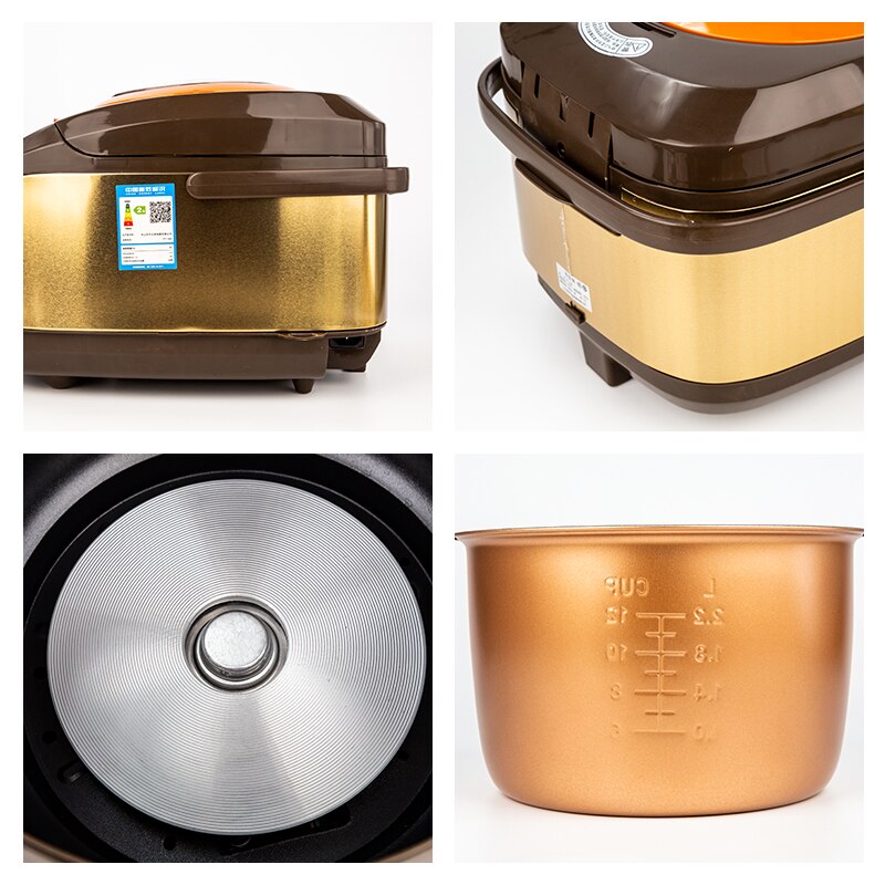 Heating Pressure Cooking Steamer 220V 900W Electric Rice Cooker Timing Reservation Food Porridge Soup Stewing Smart Booking