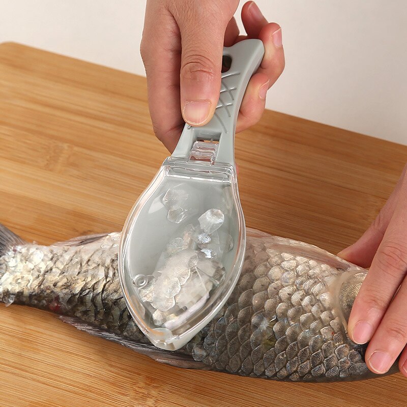 Manual Fish Scale Remover With Lid Household Other Tools And Gadgets Accessories Fish Scale Fish Scraper Scraper For Convenience