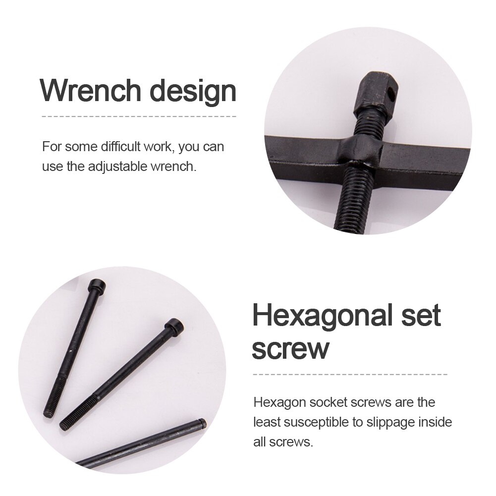 Car Use Forged Dual-jaw Durable Gear Puller User-friendly Solid Bearing Pulling Remover Newest