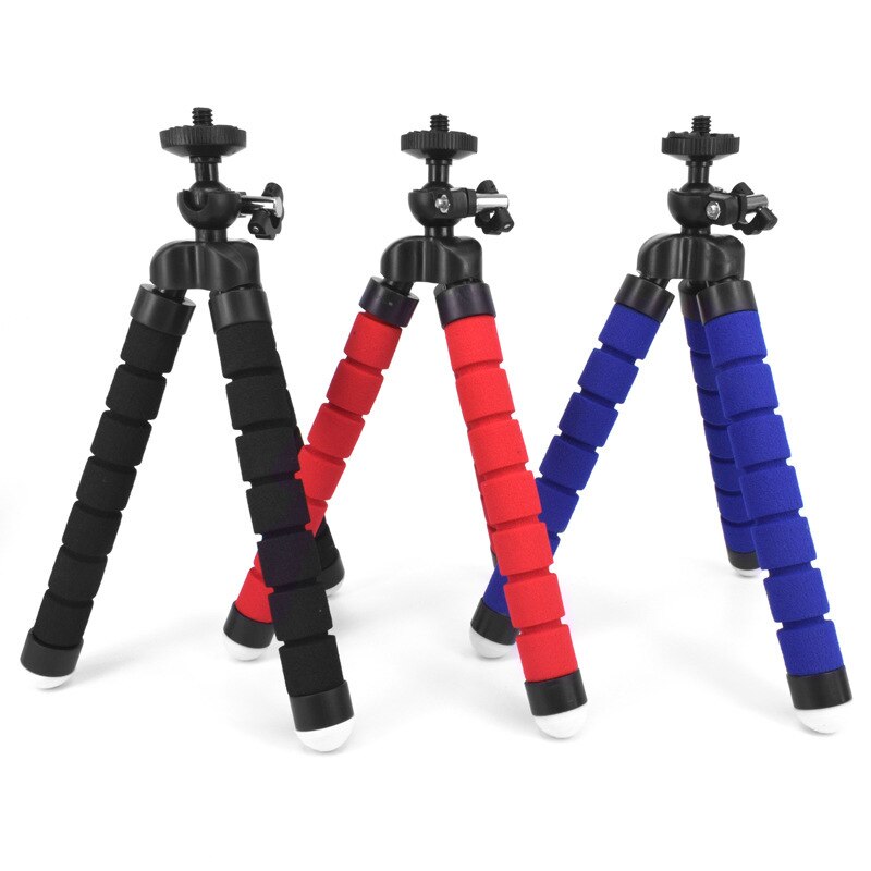 Mini Statief Voor Telefoon Projector Camera Iphone Xiaomi Pens Houder Clip Flexibele Spons Octopus Beugel Buigbare Mobiele Stand