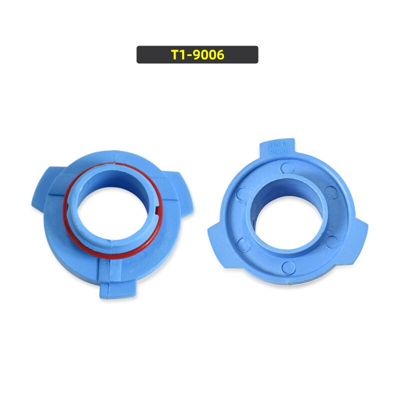 2PCS LED Car Headlight Bulb Base Adapter Socket Holder H1 H3 H4 H7 H11 9005 HB3 9006 9004 9007 H13 880 881 For T1 Auto Headlamps: 9006 HB4 Socket Kit