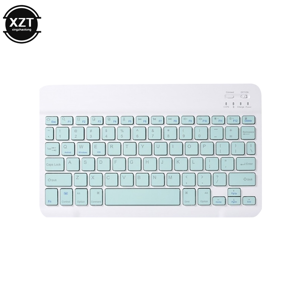 universell mini trådløs med bluetooth-tastatur til ipad lenovo nettbrett til samsung galakse / huawei mediapad russisk: G