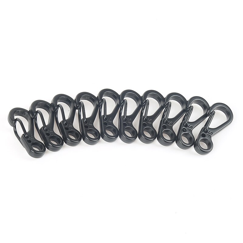 10 Stuks Aluminium Karabijnhaak Gesp Rotary Lock D Ring Haak Sleutelhanger Camping Berg Karabijnhaak Outdoor Tool