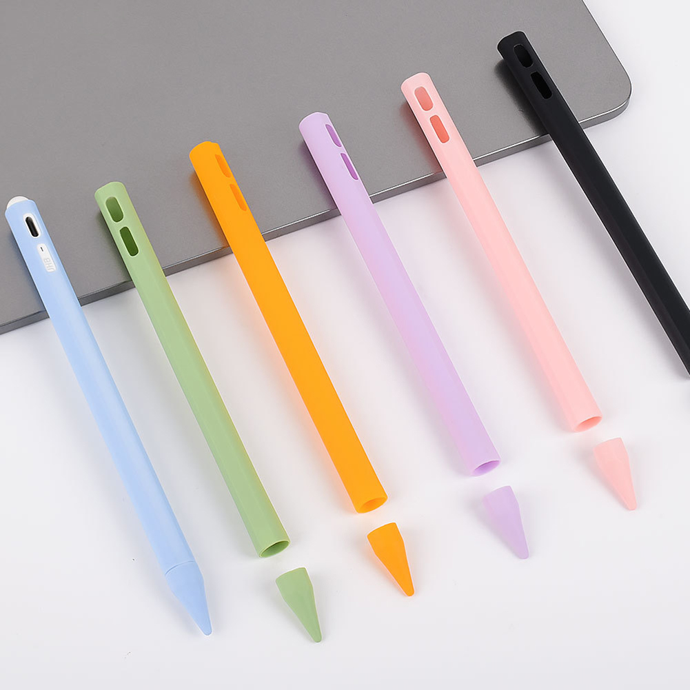 Funda de silicona antideslizante para lápiz UHB 3, cubierta protectora suave para lápiz óptico, soporte con mangas de punta