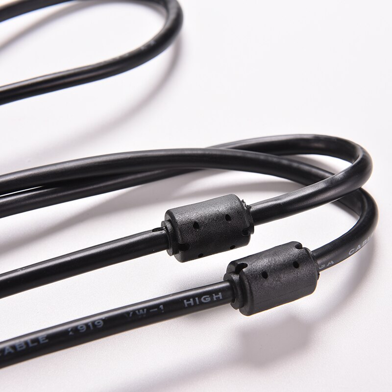 Connector Cable Cord Extension Monitor FOR PC TV 1PC Blue 1.5M 5FT 15 PIN VGA HDB15 SUPER VGA SVGA M/M Male To Male