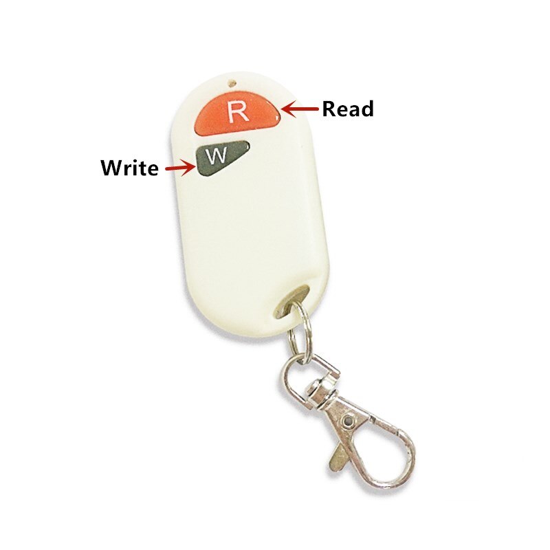 Mini copiadora RFID EM4100, 125KHz, escritor, duplicador, programador, lector + 5 uds. EM4305 T5577, ID regrabable, Keyfobs, tarjetas de etiquetas