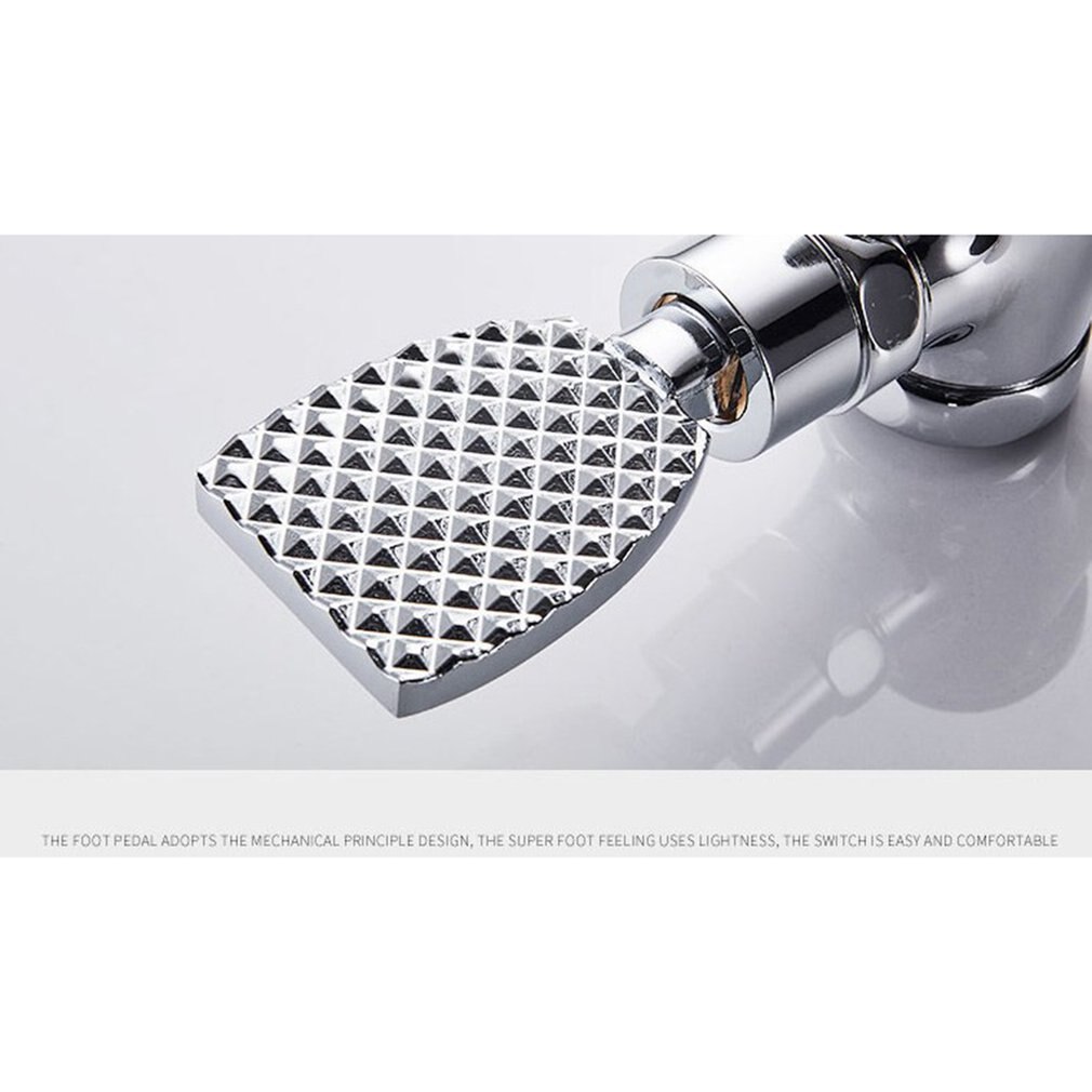 Copper Delay Valve Stool Flushing Valve Foot-pressing Time Delay Self Closing Toilet Flush Valve WC Flush Valve