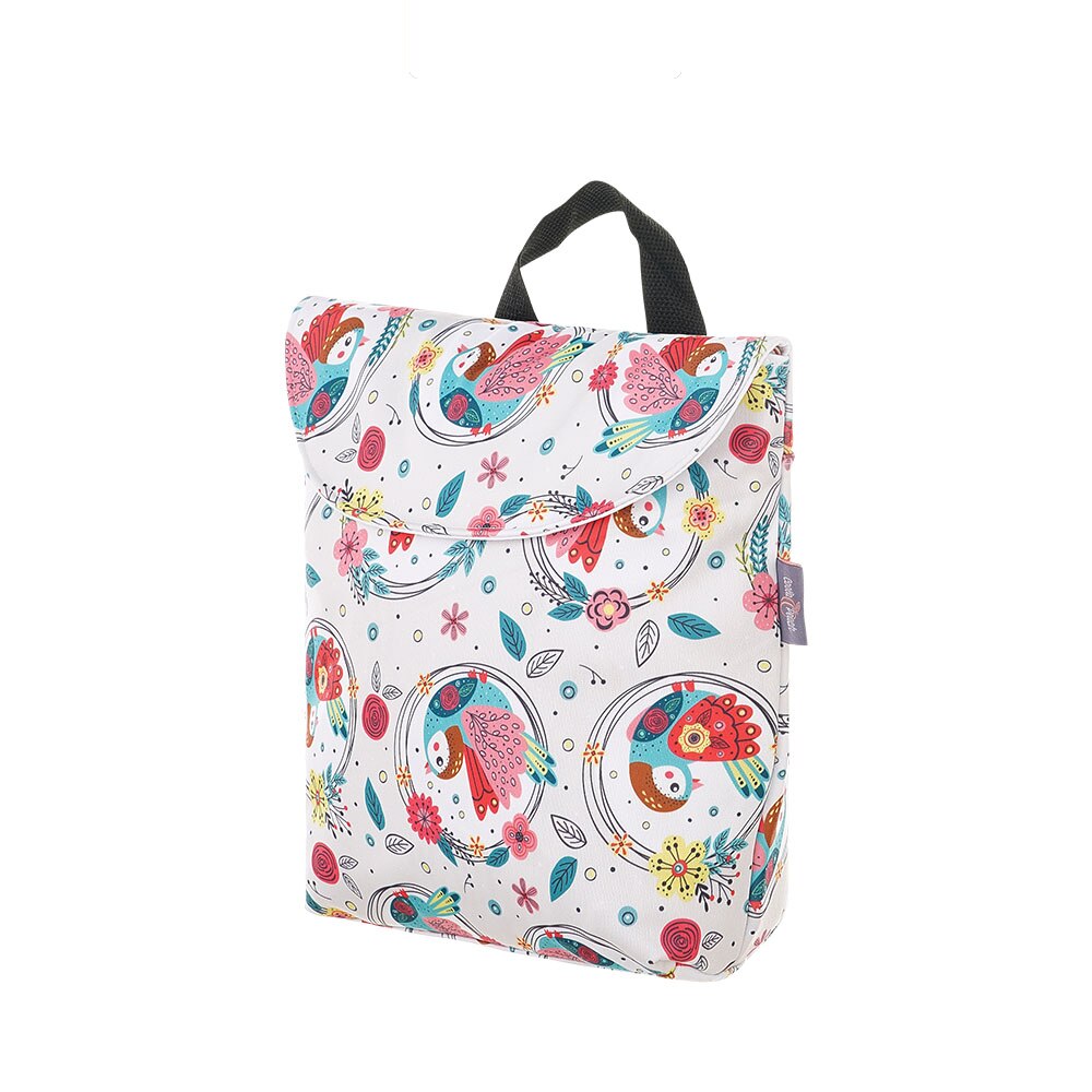 Coola Pfirsich Doppel Schicht Wasserdichte Baby Windel Umweltfreundliche Tragbare Auto Hängen Große Kapazität Lagerung Tasche