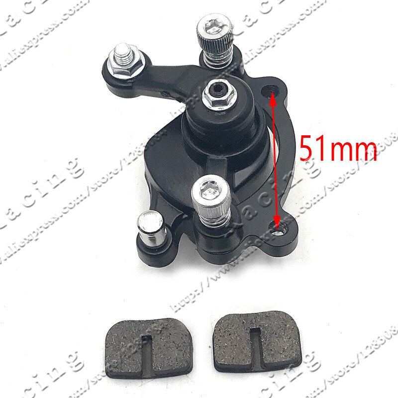 Front Rear Disc Brake Caliper Pads For 43cc 47cc 49cc Chinese Mini Moto Kids ATV Quad Minimoto Dirt Pocket Bike Gas Scooter