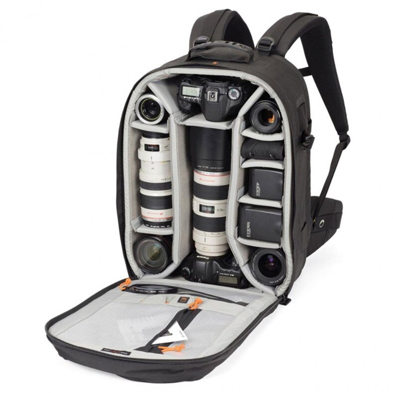 Lowepro pro runner 450 aw by-inspireret fotokamera taske digital slr laptop 17 "rygsæk