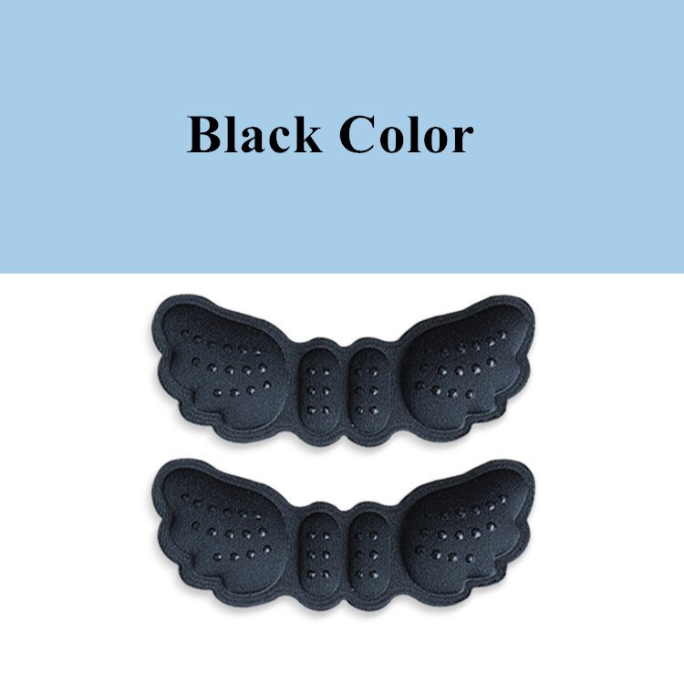 2 sztuk motyl pięty wkładki pięty buty naklejki na obcasy długość buta podpiętka pielęgnacja stóp anty ścieranie utrzymać na bieżąco podpiętka s: A