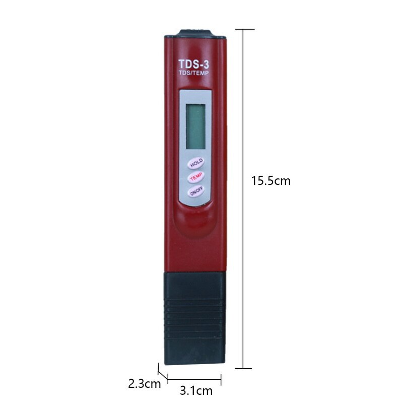 Digitale Lcd Ph Meter Water Testen Pen 6 Kleuren Draagbare Ph Meter Waterkwaliteit Tester Meter Meten 9990ppm: E