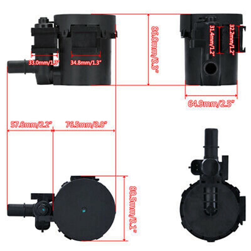 Auto Carbon Bus Magneetventiel Stoom Bus Uitlaat Magneetventiel Voor Chevrolet 10382105 911-238 25932571