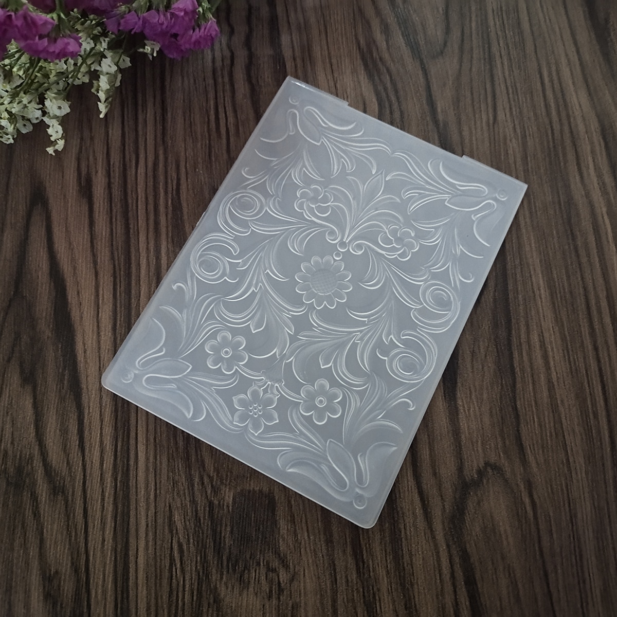 Beautiful Flowers Leaves 3D Embossing Folders Scrapbooking For Card Making Supplies Album Paper Crafts Decoration