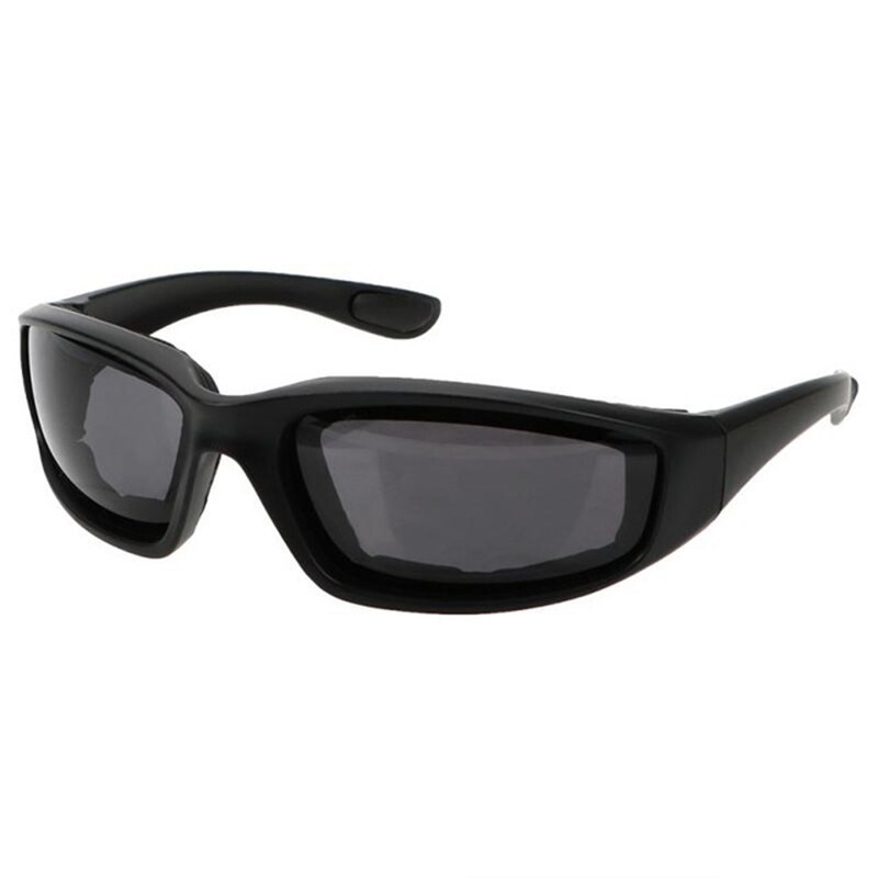Gafas de visión nocturna antideslumbrantes para coche, lentes de protección UV para Motocross, equipo de protección para conductores, gafas de ciclismo resistente al viento: Negro