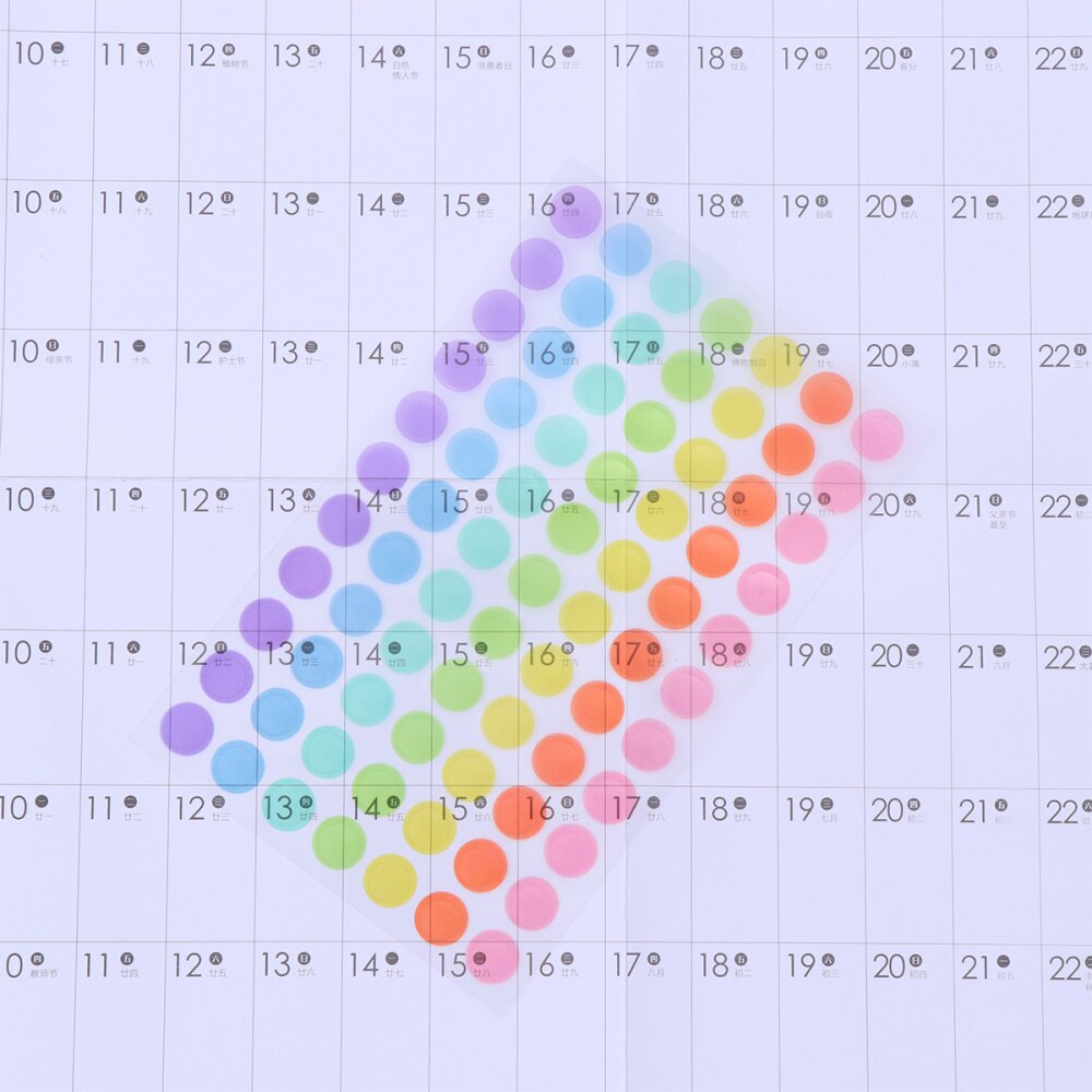 2Pcs Year Annual Plan Calendar Daily Schedule with Sticker Wall Planner Stationery Study Planning Learning for Kids