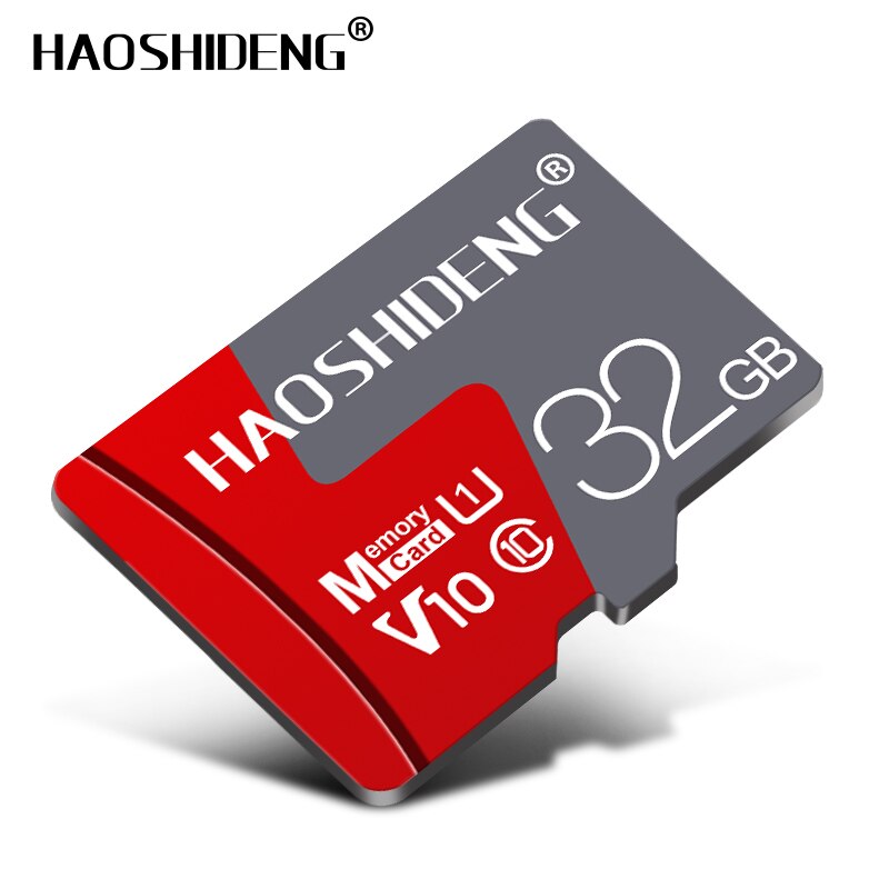 Tarjeta Micro SD de 128GB, tarjeta TF de 8GB, 16GB, 32GB, 64GB, 128GB, memoria Flash de Clase 10, tarjeta Microsd de 8 16, 32, 64, 128 y 256 GB para adaptador de teléfono inteligente: 32GB