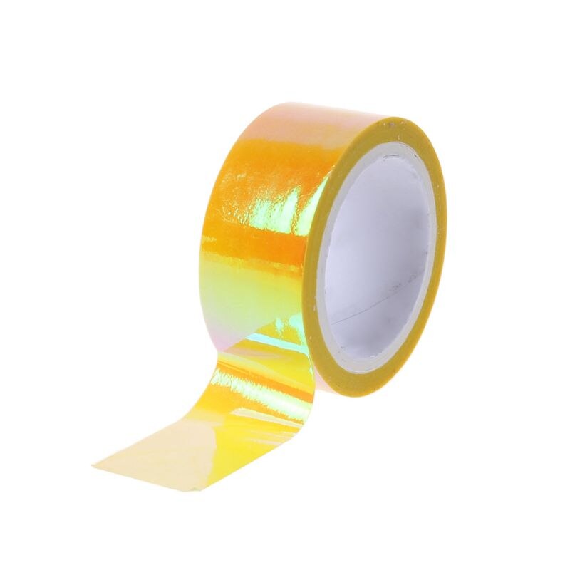Ginástica rítmica decoração holográfica rg prismático glitter fita aros vara
