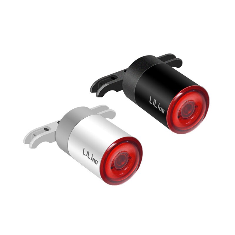 Bicycle Touch Smart Sensor Taillight Brake Vibration Induction Bike Rear Light USB Fast Charge MTB Road Bicycle Tail Light: Set G