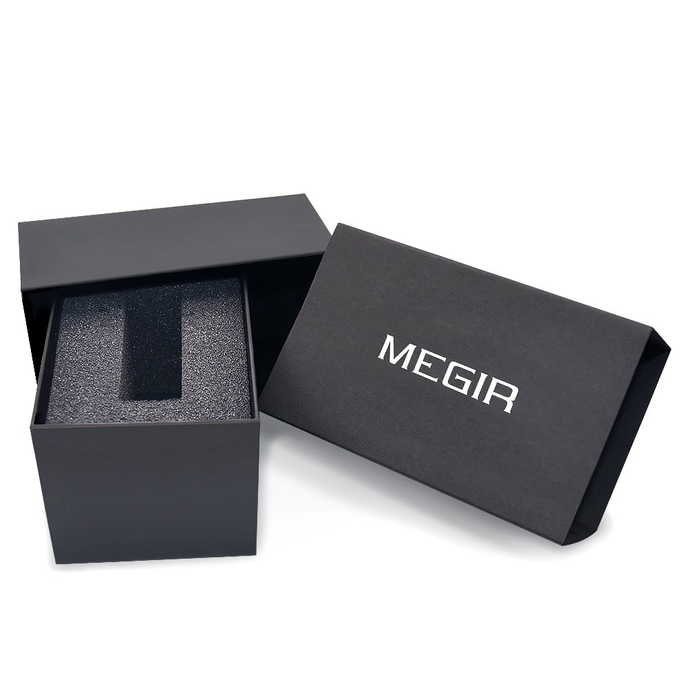 Megir Horloge Doos Originele Sport Horloges Retail Pakket Box Case voor MEGIR Horloge Accessoires