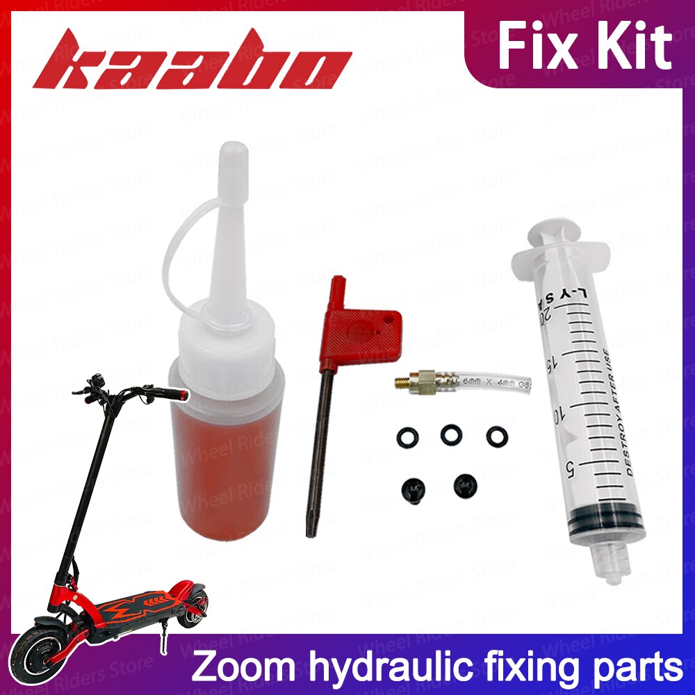 Zero/Kaabo Hydraulische Brake Bleed Kit Voor Zoom Remsysteem, Minerale Olie Rem, trechter Set Fiets Reparatie Tool: Default Title