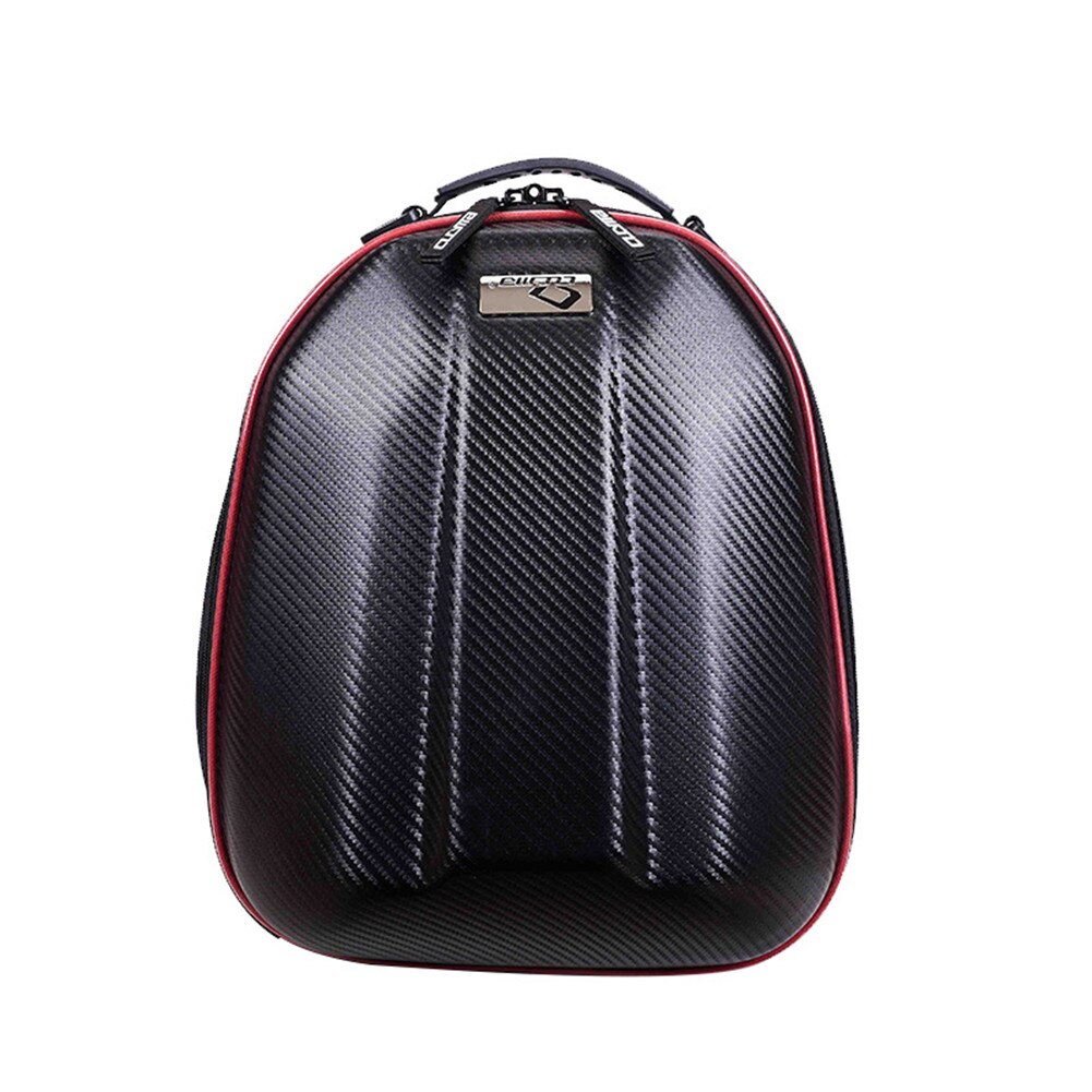 Motorcycle Backseat Saddle Bag motorcycle Tank bags Waterproof Hard Shell Rear Seat Multifunctional Tank Storage Backpack: red  line  upgrade