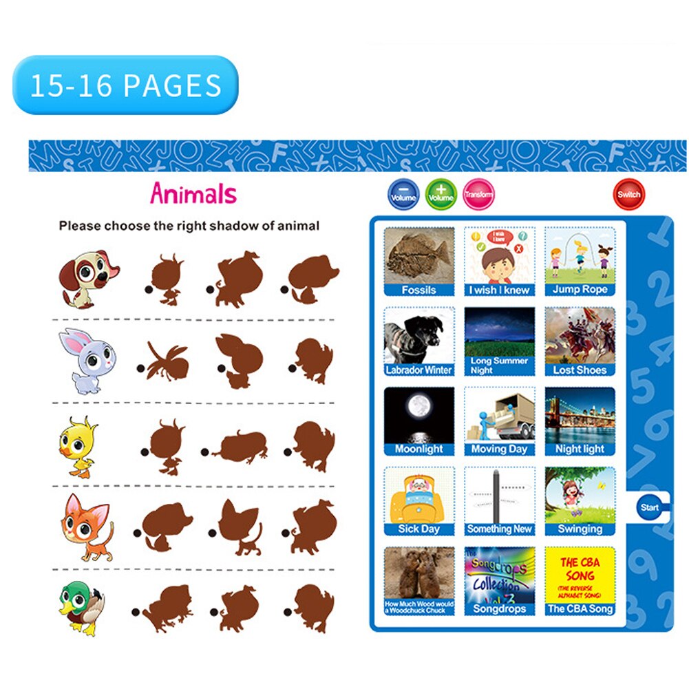 Alfabet Kind Tablet Punt Lezen Touch Enable Laptop Compluter Educatief Speelgoed Playmobel Details Voor Kinderen