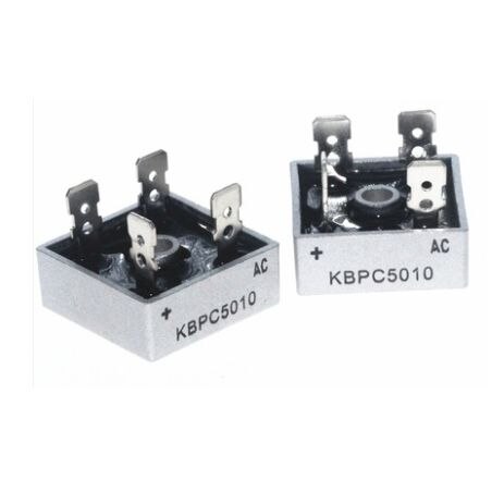 2 Stks/partij KBPC5010 50A 1000V Diode Bridge Rectifier Kbpc5010