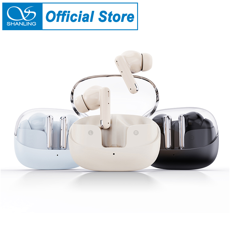 SHANLING MTW60 True Wireless Bluetooth V5.3 Eaebuds 13mm Dynamiczny sterownik Douszne słuchawki douszne Aktywna redukcja szumów AAC SBC