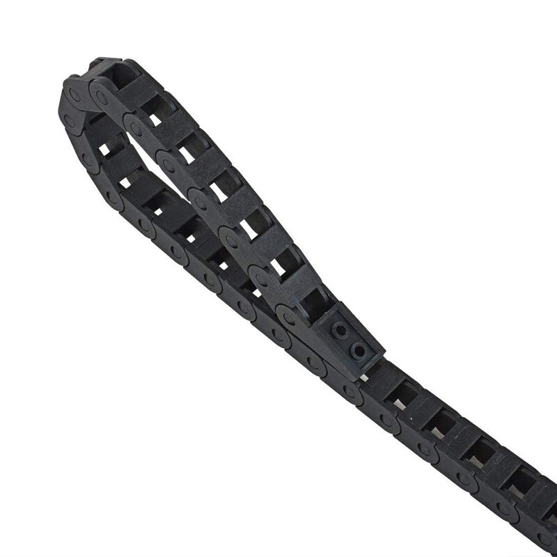 7 x 15mm 7*15mm 7 x 7 10 x 20 30 40 mm l1000mm kabeldragkabeltrådholder med endekontakter til cnc-maskinverktøy