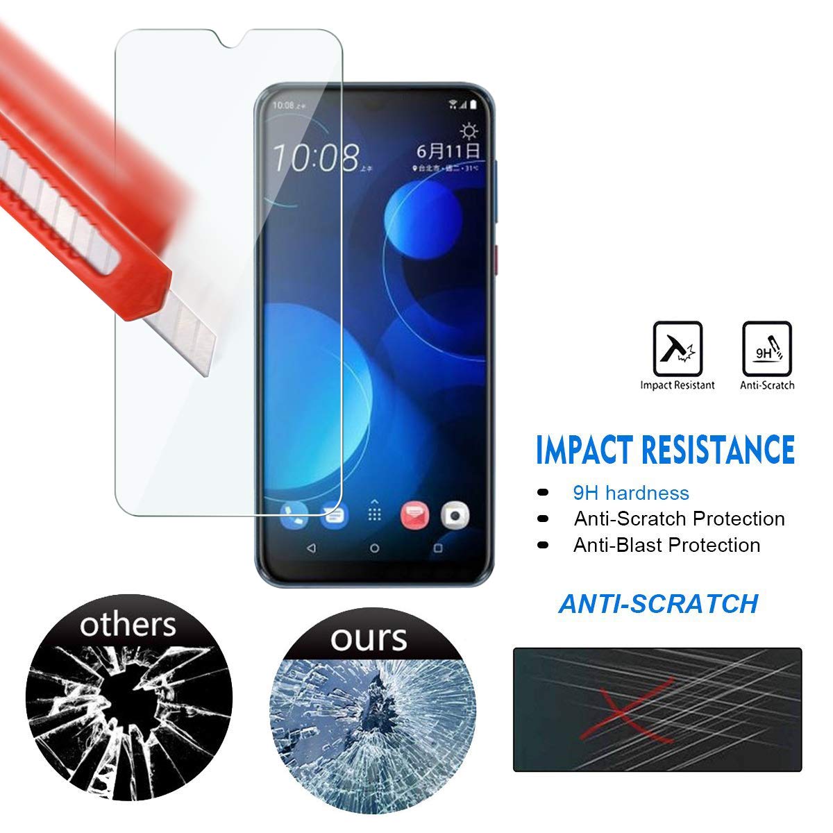 Voor Doogee S96 Pro Gehard Glas Hd Beschermende Op S96Pro 6.22Inch Screen Protector Telefoon Cover Film