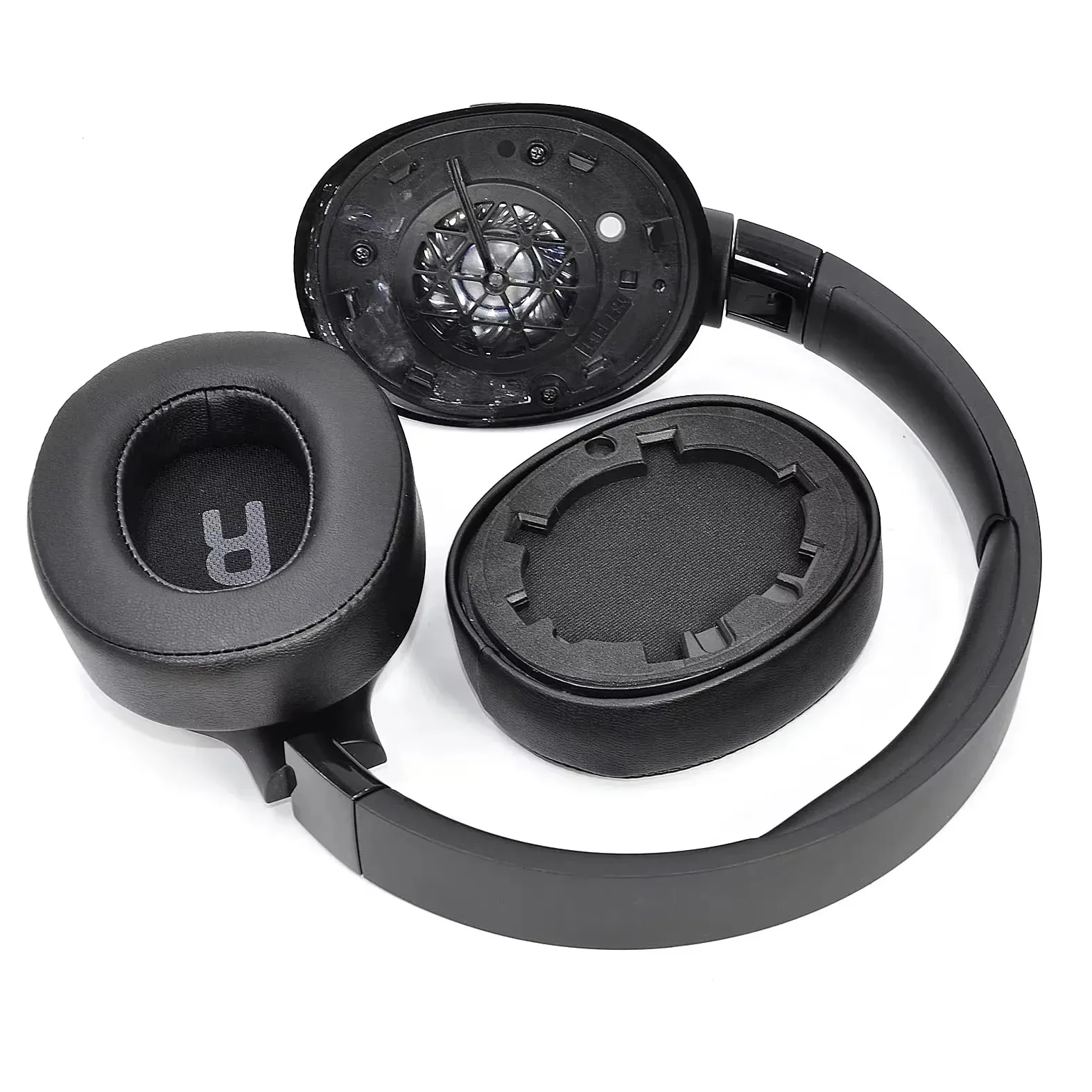 Ersättningsöronkuddar lämpliga för jbl tune 700bt 710bt 750 btnc headset mjuka skumöronkuddar öronsnäckor hörlurar tillbehör