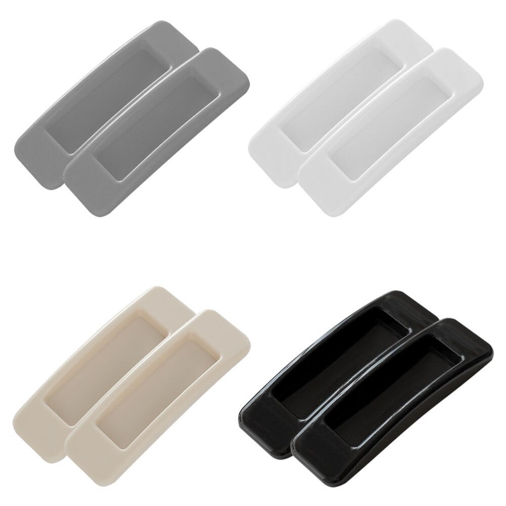 8pcs Multi-purpose Sliding Door Handle Refrigerator Cabinet Handle Drawer Handle: Default Title