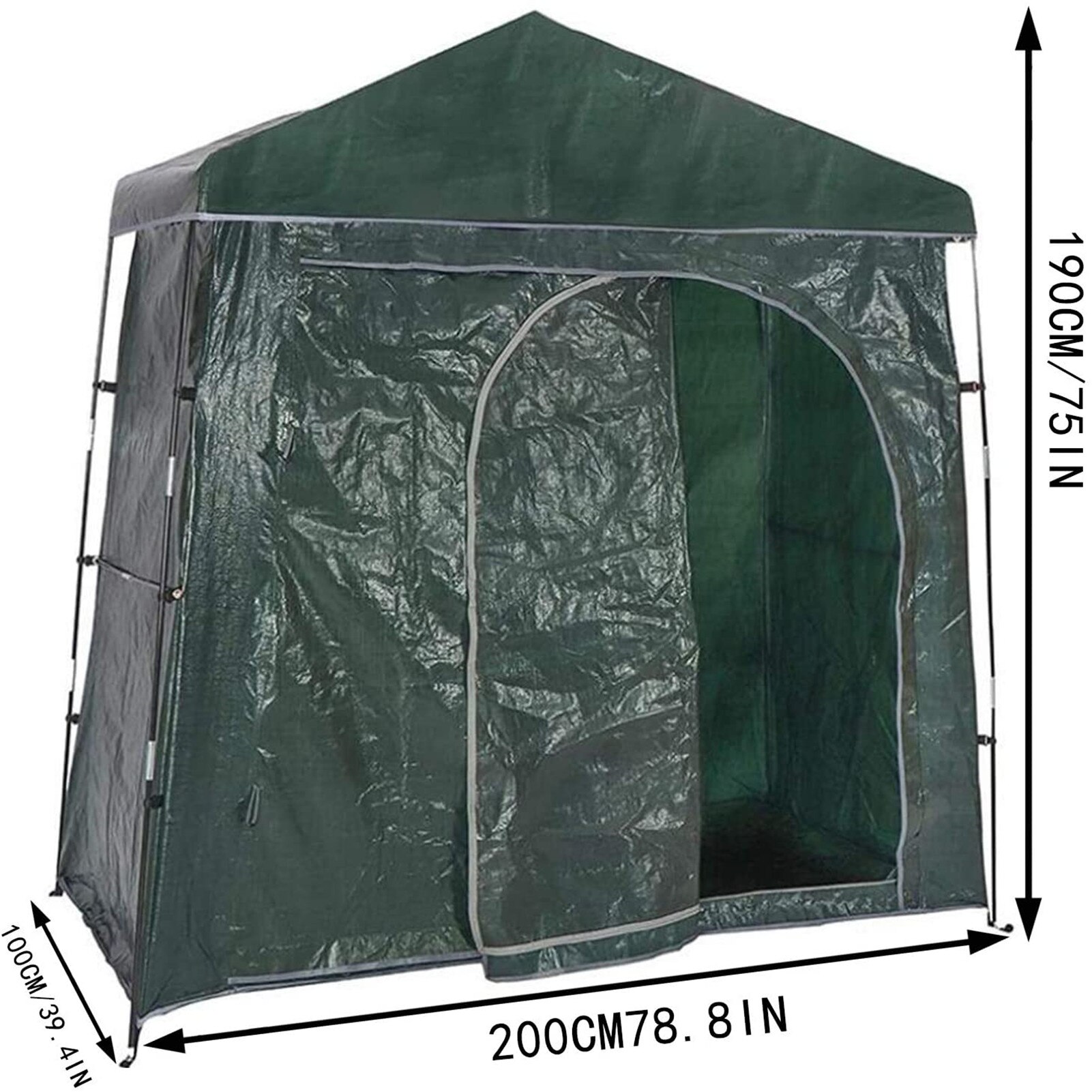 200*100*190Cm Fiets Berging Tent Zware Ruimtebesparend Waterdichte Weerbestendige Outdoor Opslag Mountainbike werpen Tent