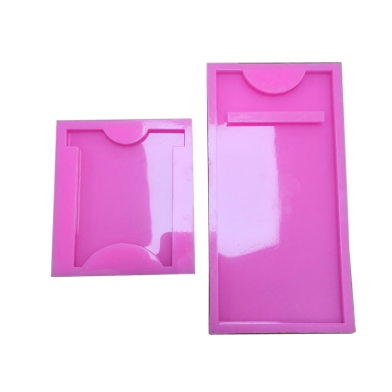 Handmade Mobile Phone Stand Silicone Resin Mold Phone Holder Epoxy Resin Moulds Craft Cell Phone Bracket Silicone Mold