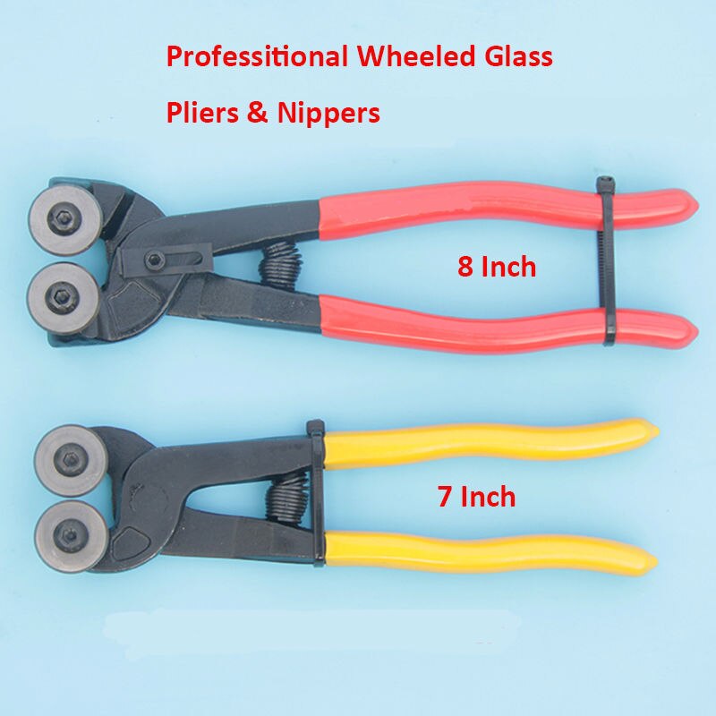 7 Inches 8 Inches Professitional Wheeled Glas Nipper, glas Tang