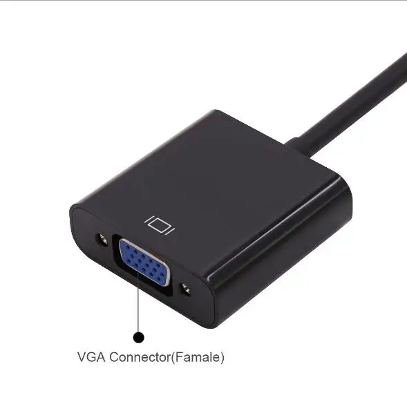 DP zu VGA DisplayPort Stecker auf VGA Buchse Konverter Adapter Kabel 1080P Für TV Laptop Computer Projektor S03